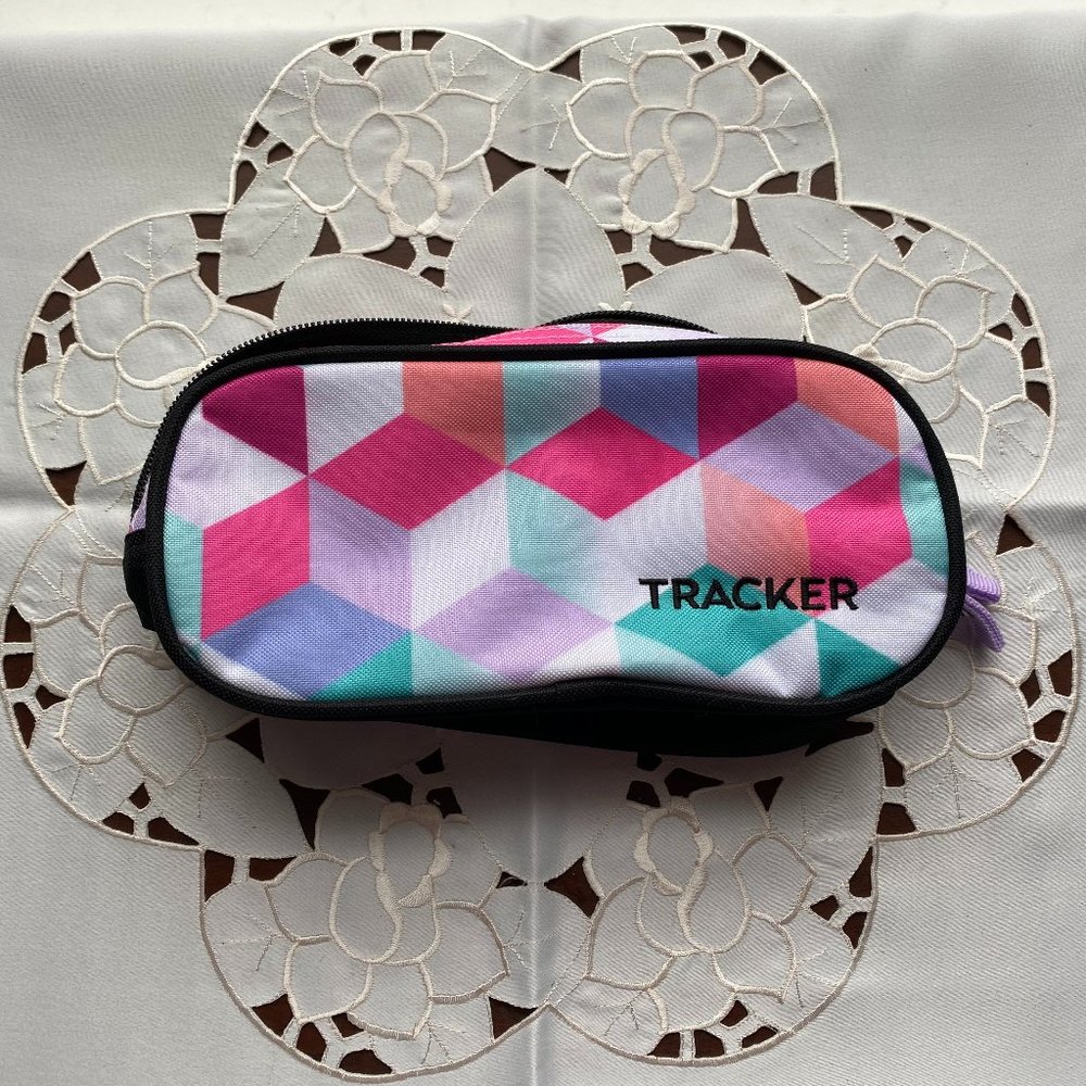 Multicolour canvas pouch